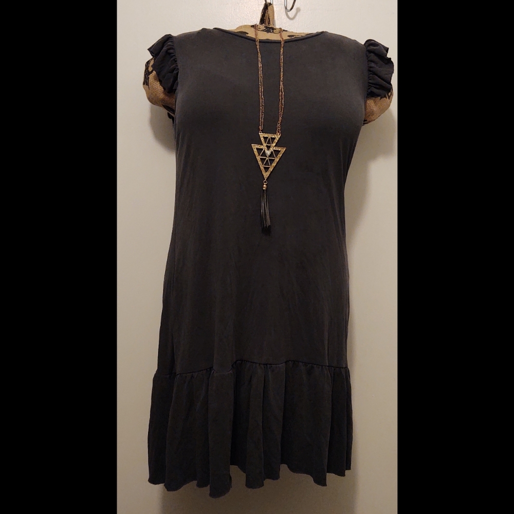 Trendyland Gray Mini Dress (Dress Only)